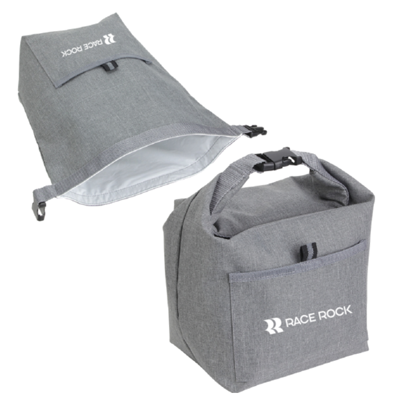 Bellevue Heathered Polyester Insulated Lunch Tote
